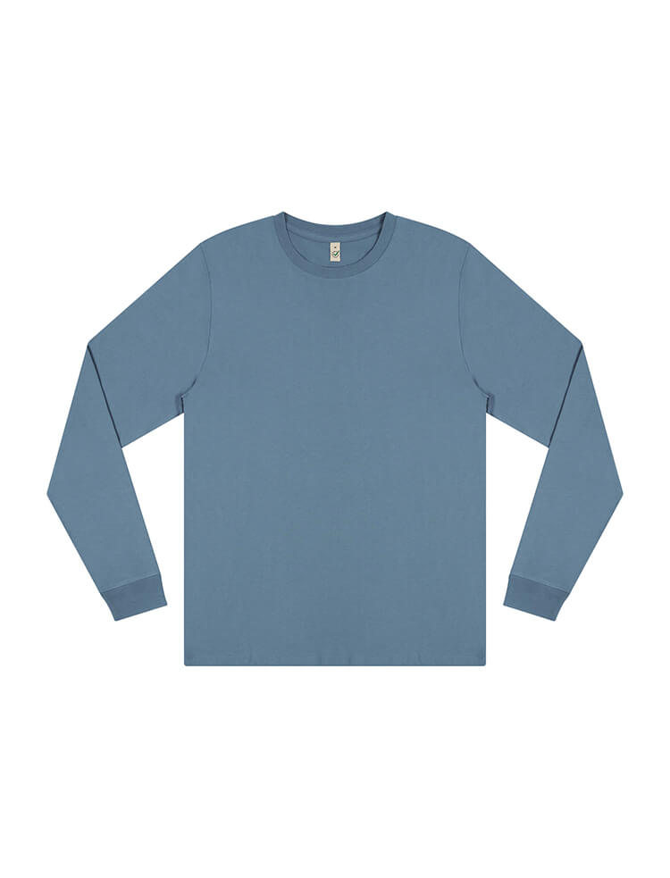 Heavyweight long sleeve organic t-shirt