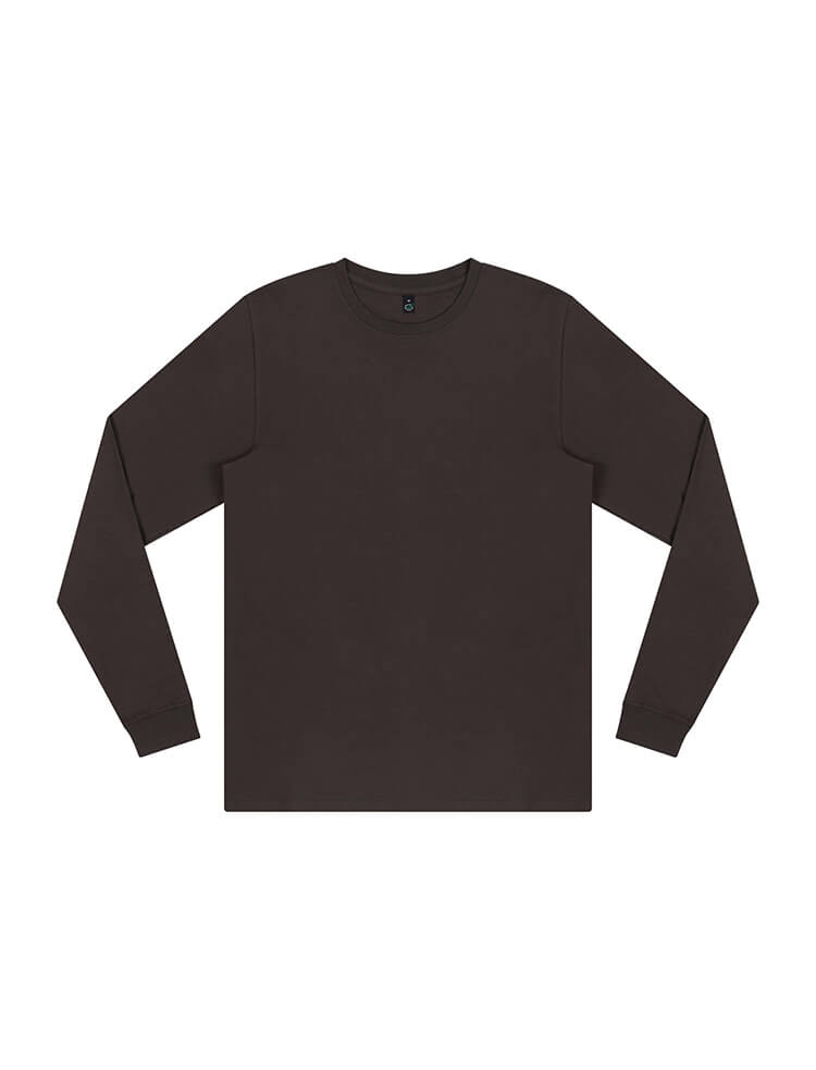 Heavyweight long sleeve organic t-shirt