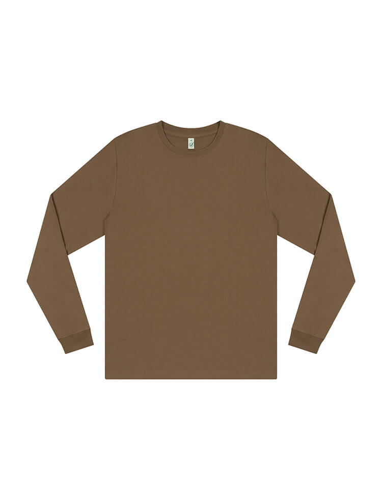 Heavyweight long sleeve organic t-shirt