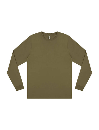 Heavyweight long sleeve organic t-shirt