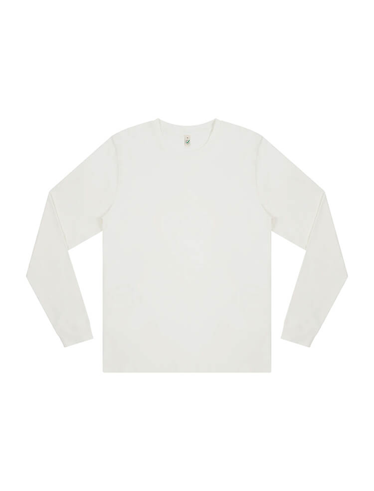 Heavyweight long sleeve organic t-shirt