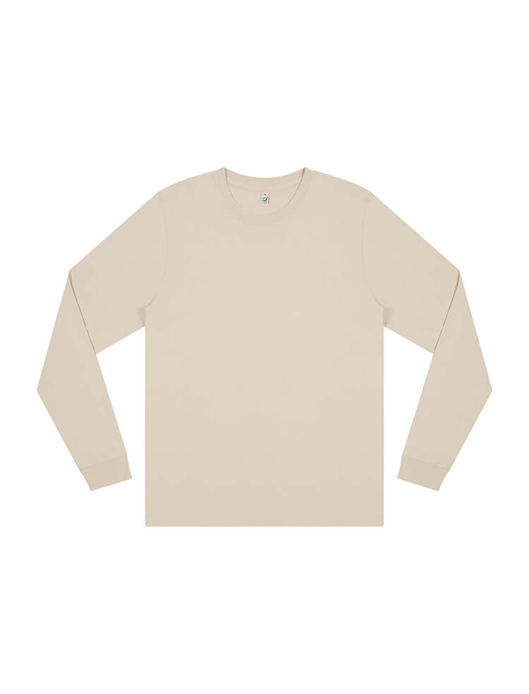 Heavyweight long sleeve organic t-shirt