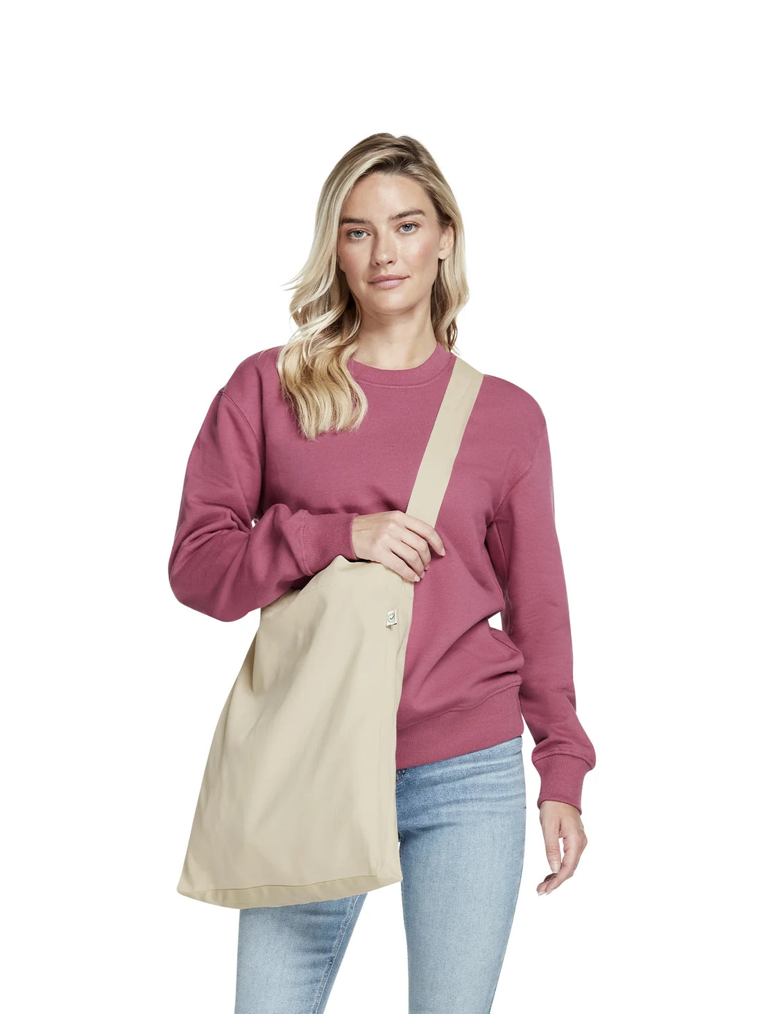 Organic cross body bag