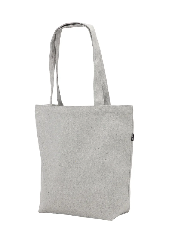 Heavy shopper bag with pocket - recycled