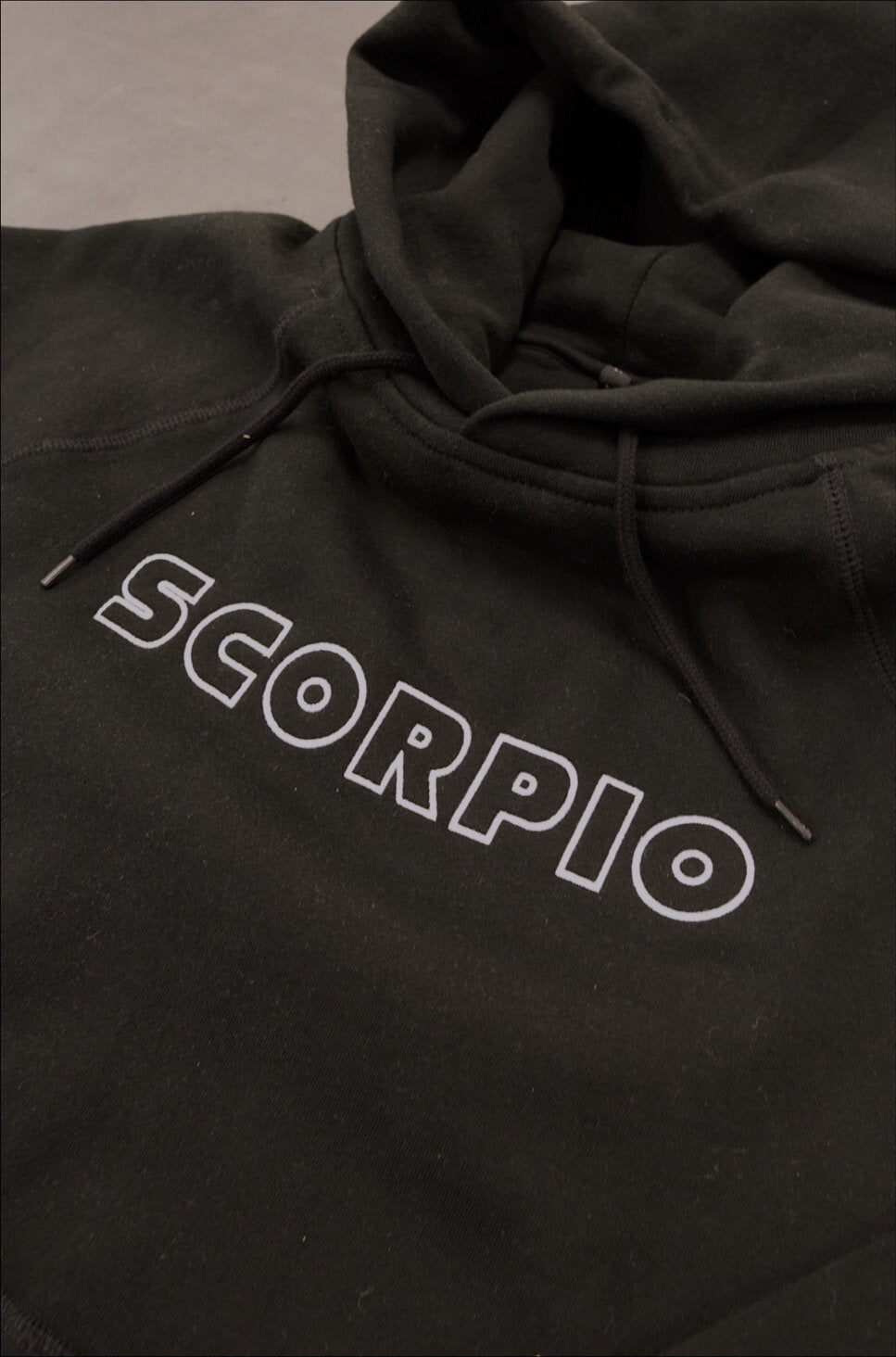 Scorpion embroidered hoodie sale